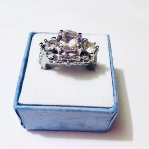 Elegant Vintage Style Ring Size 7